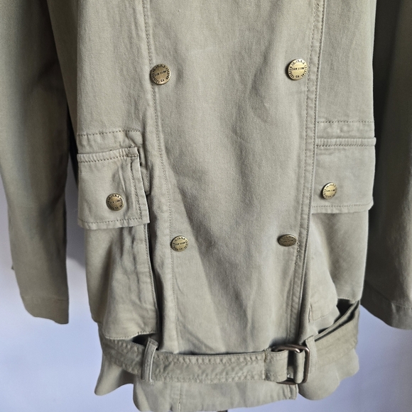 Current/Elliott, New, Olive Green The Regiment Utility Army Jacket SZ Medium - Picture 4 of 12